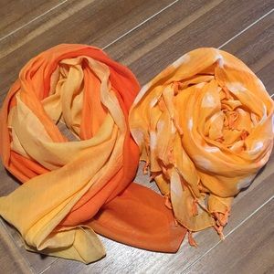 Orange Scarves